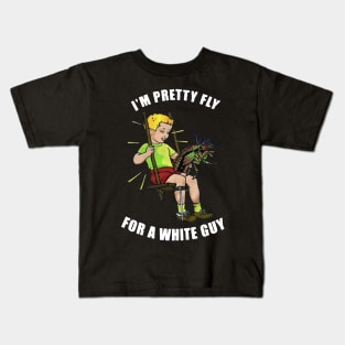 Vintage im pretty fly for a white guy Kids T-Shirt